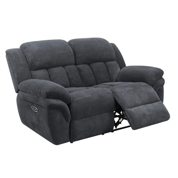  Elements International Santorini UST1393205P Loveseat - Conran Carbon IMAGE 1