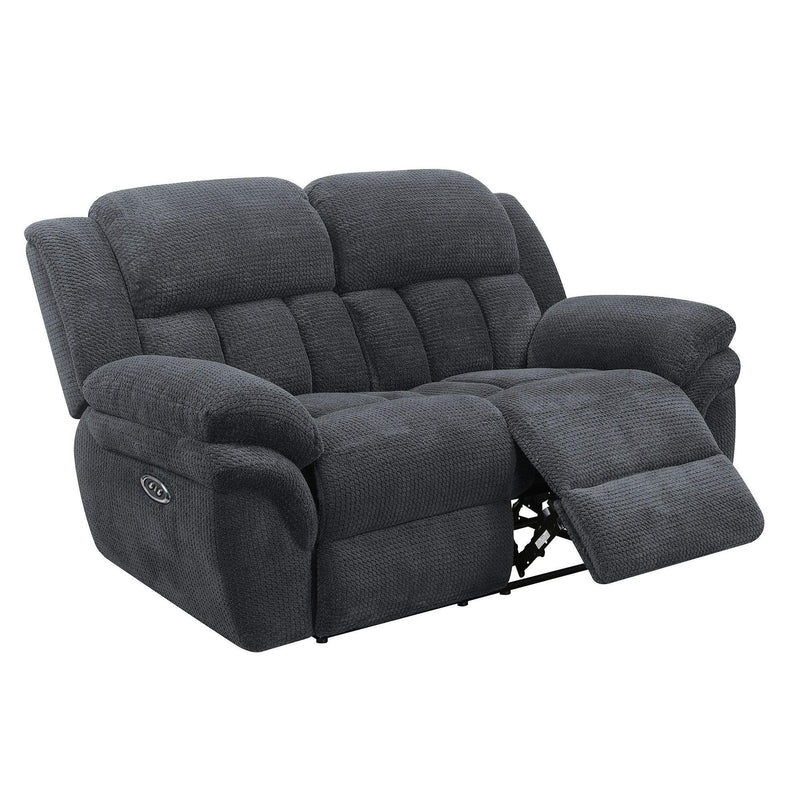  Elements International Santorini UST1393205P Loveseat - Conran Carbon IMAGE 1