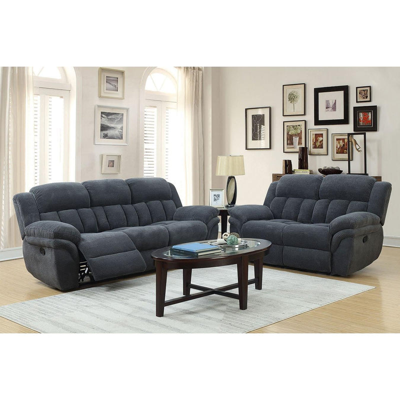  Elements International Santorini UST1393205P Loveseat - Conran Carbon IMAGE 2
