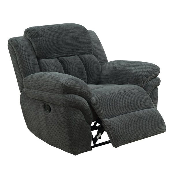  Elements International Santorini UST1393105P Recliner - Conran Carbon IMAGE 1
