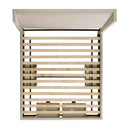  Elements International Magnolia UMG3152QSB Queen Platform Storage Bed - Sand IMAGE 3