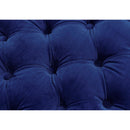  Elements International Chandler UCD286700 Shoe Storage Bench - Broadway Navy IMAGE 4