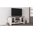  Signature Design by Ashley Dorrinson W287-68 Large TV Stand with Fireplace Option IMAGE 6
