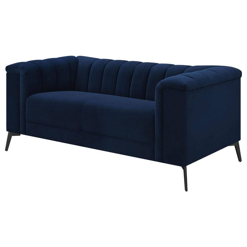 Coaster Furniture Chalet Stationary Fabric Loveseat 509212 IMAGE 3