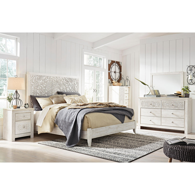 Signature Design by Ashley Paxberry B181B10 King Panel Bed IMAGE 9