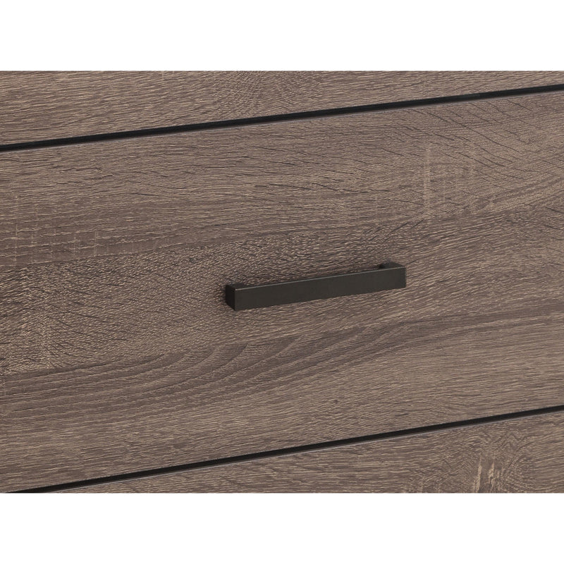  Coaster Furniture Brantford 207040Q Wood Queen Storage Panel Bed - Barrel Oak IMAGE 6