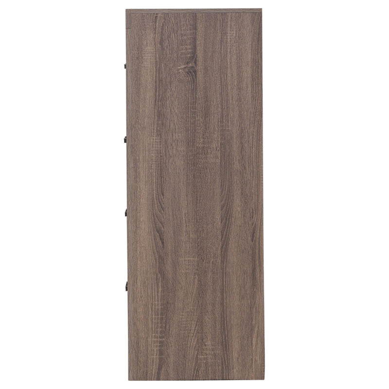 Coaster Furniture Brantford 207045 4-Drawer Bedroom Chest - Barrel Oak IMAGE 4