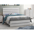  Coaster Furniture Brantford 207051KE Wood Eastern King Panel Bed - Coastal White IMAGE 4