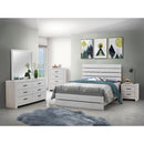  Coaster Furniture Brantford 207051KE Wood Eastern King Panel Bed - Coastal White IMAGE 5