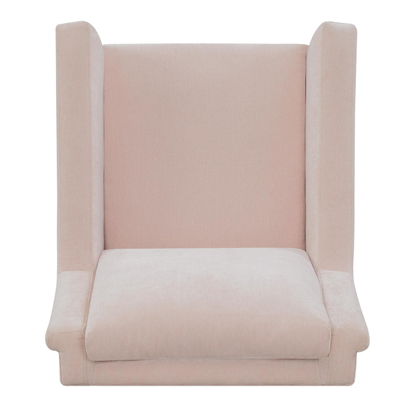  Elements International Cambridge Accent Chair - Blush IMAGE 5