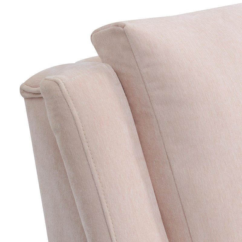  Elements International Cambridge Accent Chair - Blush IMAGE 6