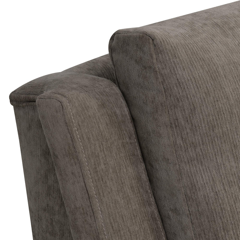  Elements International Cambridge Accent Chair - Cocoa IMAGE 6