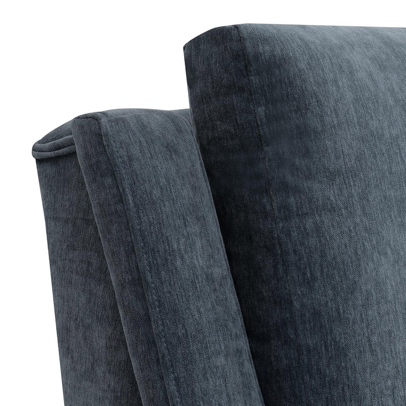  Elements International Cambridge Accent Chair - Slate IMAGE 6