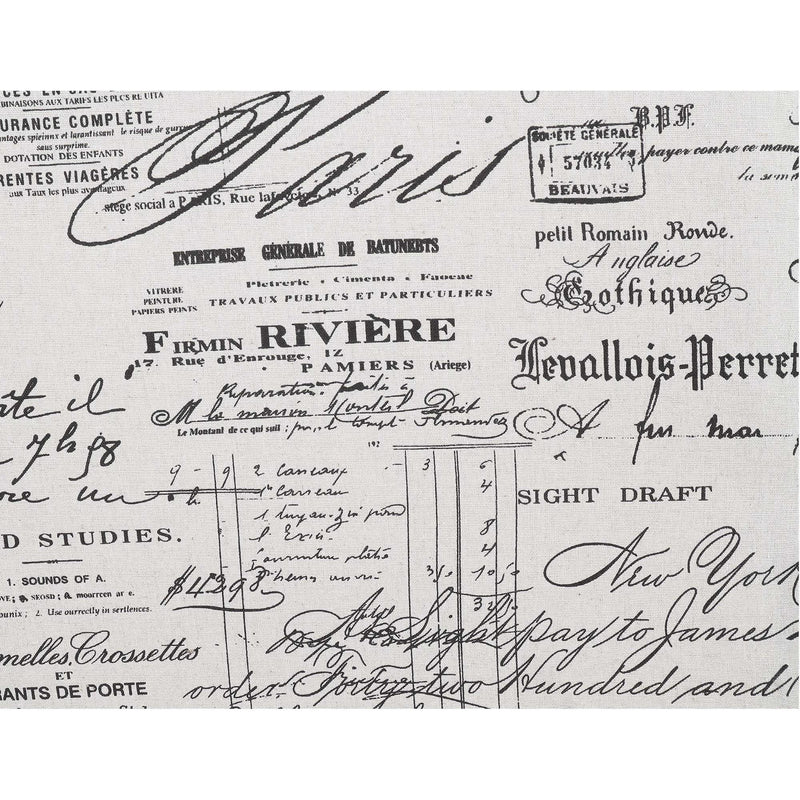  Elements International Kori Accent Chair - French Script IMAGE 9