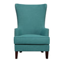  Elements International Kori Accent Chair - Heirloom Teal IMAGE 2