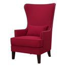  Elements International Kori Accent Chair - Berry IMAGE 1
