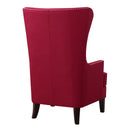  Elements International Kori Accent Chair - Berry IMAGE 3