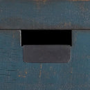  Elements International Industrial 2-Door Accent Chest - Distressed Blue IMAGE 6