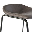  Elements International Cruz BCZ900BSE Bar Stool - Gray IMAGE 5