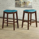  Elements International Fiesta LFS100BSTBL 30" Backless Bar Stool - Blue IMAGE 8
