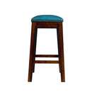  Elements International Fiesta LFS100CSTBL 24" Backless Counter Height Stool - Blue IMAGE 3