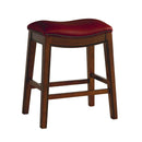  Elements International Fiesta LFS100CSTRD 24" Backless Counter Height Stool - Red IMAGE 1