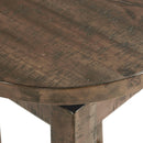  Elements International Finn DFN100BSWSBTWE 30" Swivel Backless Bar Stool IMAGE 3