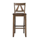  Elements International Finn DFN100BSBSBTWE 30" Bar Stool IMAGE 2