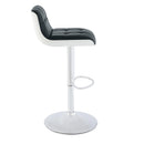  Elements International Melanie BML800BSE Bar Stool - Black IMAGE 3