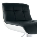  Elements International Melanie BML800BSE Bar Stool - Black IMAGE 5