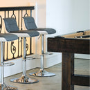  Elements International Melanie BML900BSE Bar Stool - Gray IMAGE 10