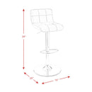  Elements International Melanie BML900BSE Bar Stool - Gray IMAGE 12