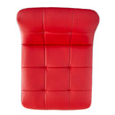  Elements International Melanie BML500BSE Bar Stool - Red IMAGE 4