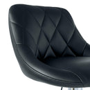  Elements International Melissa BMS800BSE Bar Stool - Black IMAGE 5