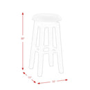  Elements International Morrison DMO100BSWSBTFE 30" Swivel Backless Bar Stool IMAGE 12