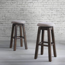  Elements International Morrison DMO100BSWSBTFE 30" Swivel Backless Bar Stool IMAGE 9