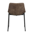  Elements International Wes BWS400SE Chair - Brown IMAGE 4