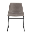  Elements International Wes BWS900SE Chair - Gray IMAGE 2