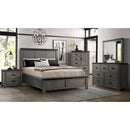  Elements International Wade WE600KB King Panel Bed IMAGE 8