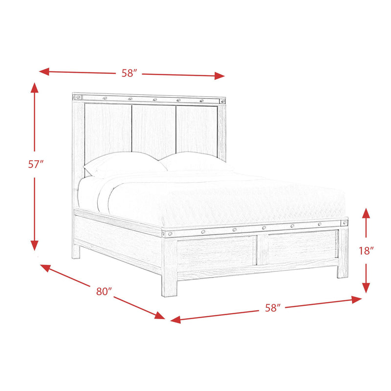  Elements International Wade WE600FB Full Panel Bed IMAGE 10