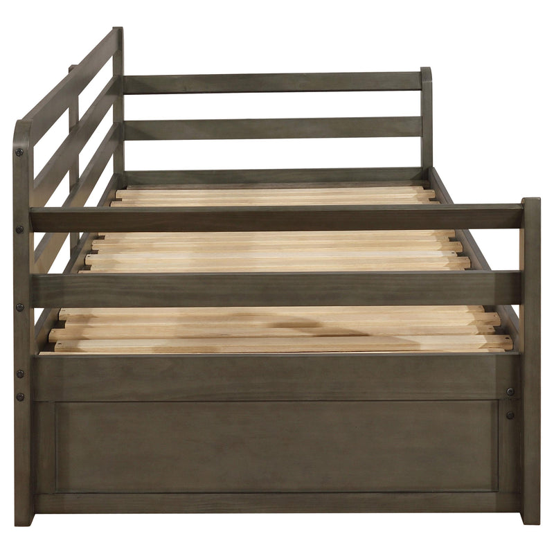 Coaster Furniture Sorrento 305706 2-Drawer Twin XL Daybed with Extension Trundle - Grey IMAGE 11