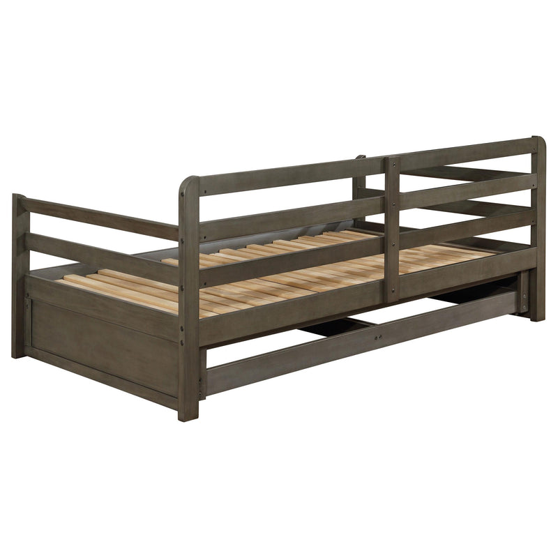 Coaster Furniture Sorrento 305706 2-Drawer Twin XL Daybed with Extension Trundle - Grey IMAGE 7