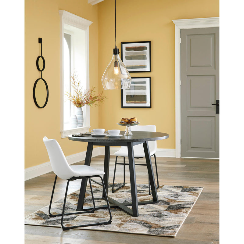  Signature Design by Ashley Centiar D372-16 Round Dining Room Table IMAGE 7