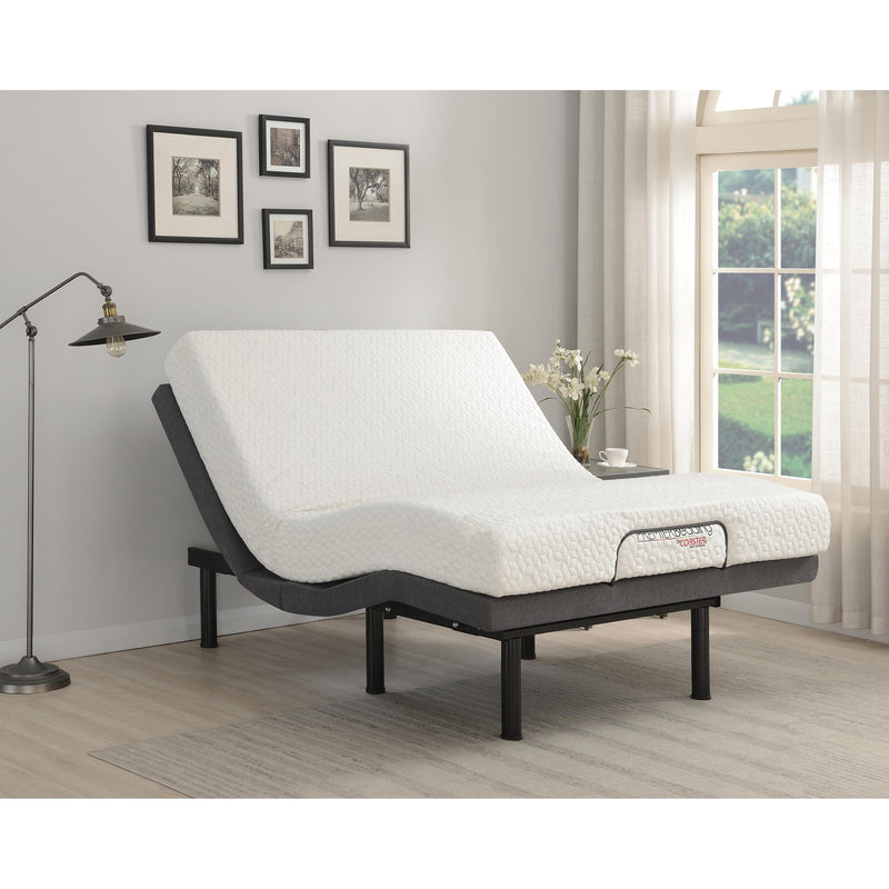 Coaster Furniture Clara 350131Q Queen Adjustable Bed Base - Grey and Black IMAGE 11