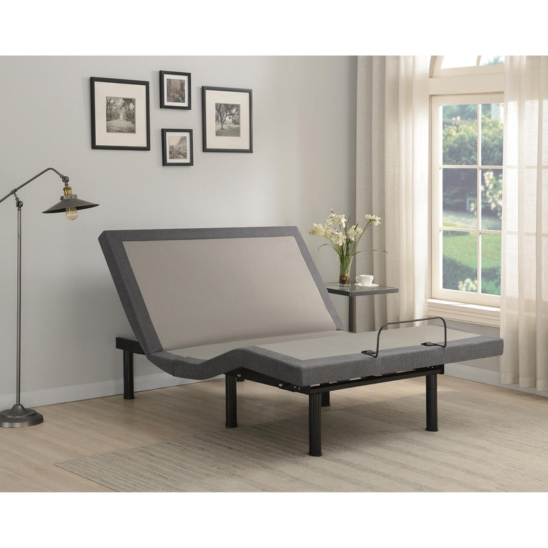 Coaster Furniture Clara 350131Q Queen Adjustable Bed Base - Grey and Black IMAGE 12