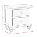  Elements International Chatham CH555NS Nightstand IMAGE 4