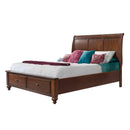  Elements International Chatham CH777QB Queen Storage Bed IMAGE 1