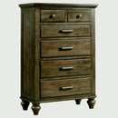  Elements International Chatham CH600CH Chest - Dark Walnut IMAGE 1
