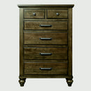  Elements International Chatham CH600CH Chest - Dark Walnut IMAGE 2