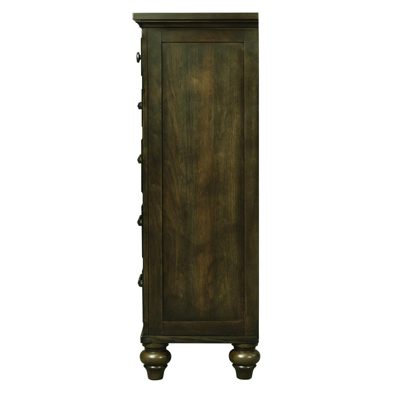Elements International Chatham Gray 6-Drawer Chest CH600CH IMAGE 3